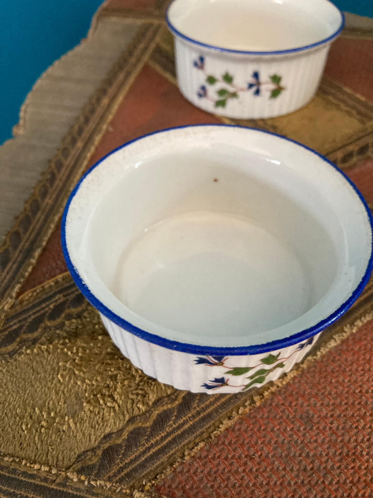 Set of 4 Vintage Limoges 3″ Souffle Baking Dish