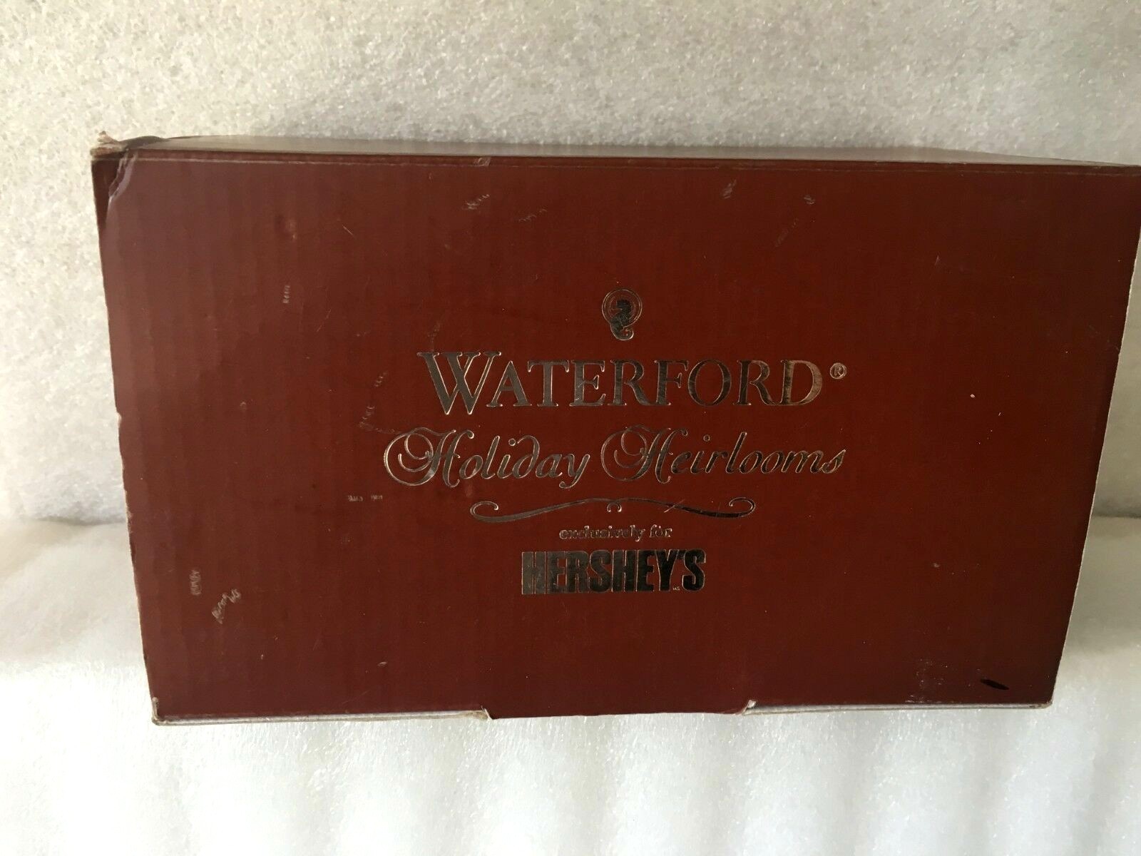 Waterford Hershey’s Kisses Salt & Pepper Shakers Holiday Heirlooms