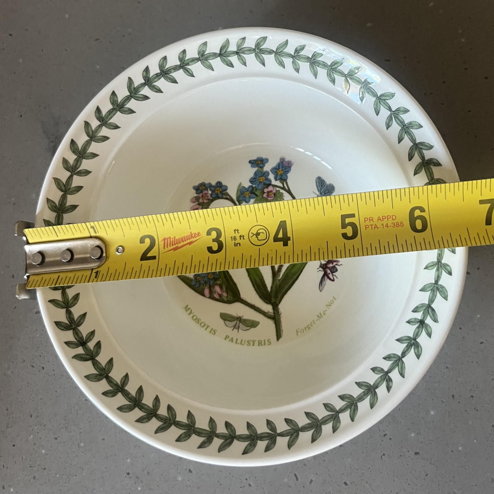 UNUSED 1990 Portmeirion Botanic Garden Dinner Salad Bread Plate Bowl CHOICE