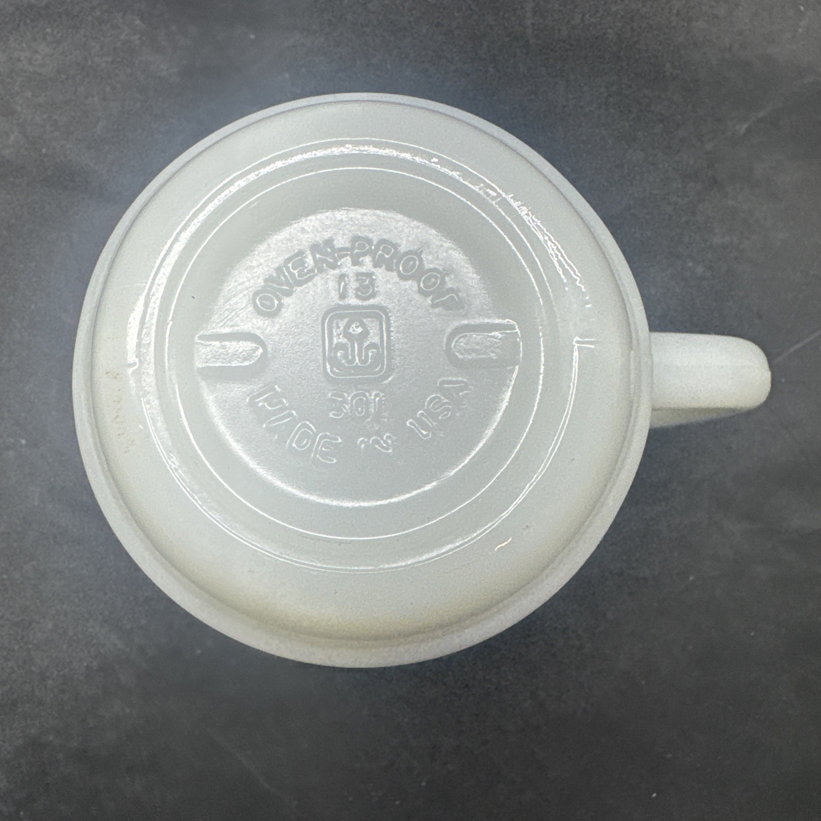 Anchor Hocking Strawberry Shortcake Milk Glass Kids Mug Oven Proof 1980s
