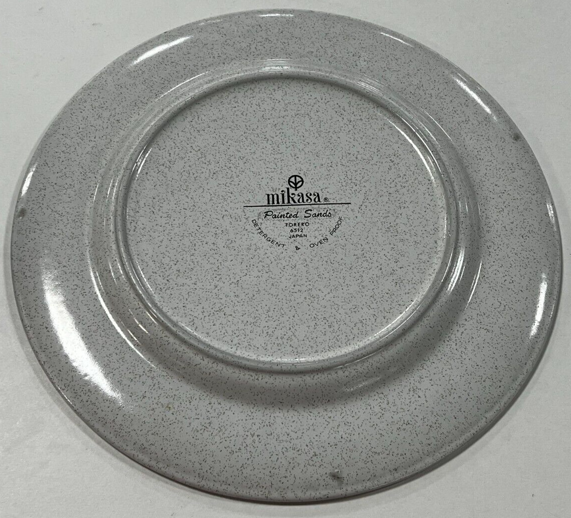 MIKASA PAINTED SANDS TORERO DINNER PLATE SET OF 8