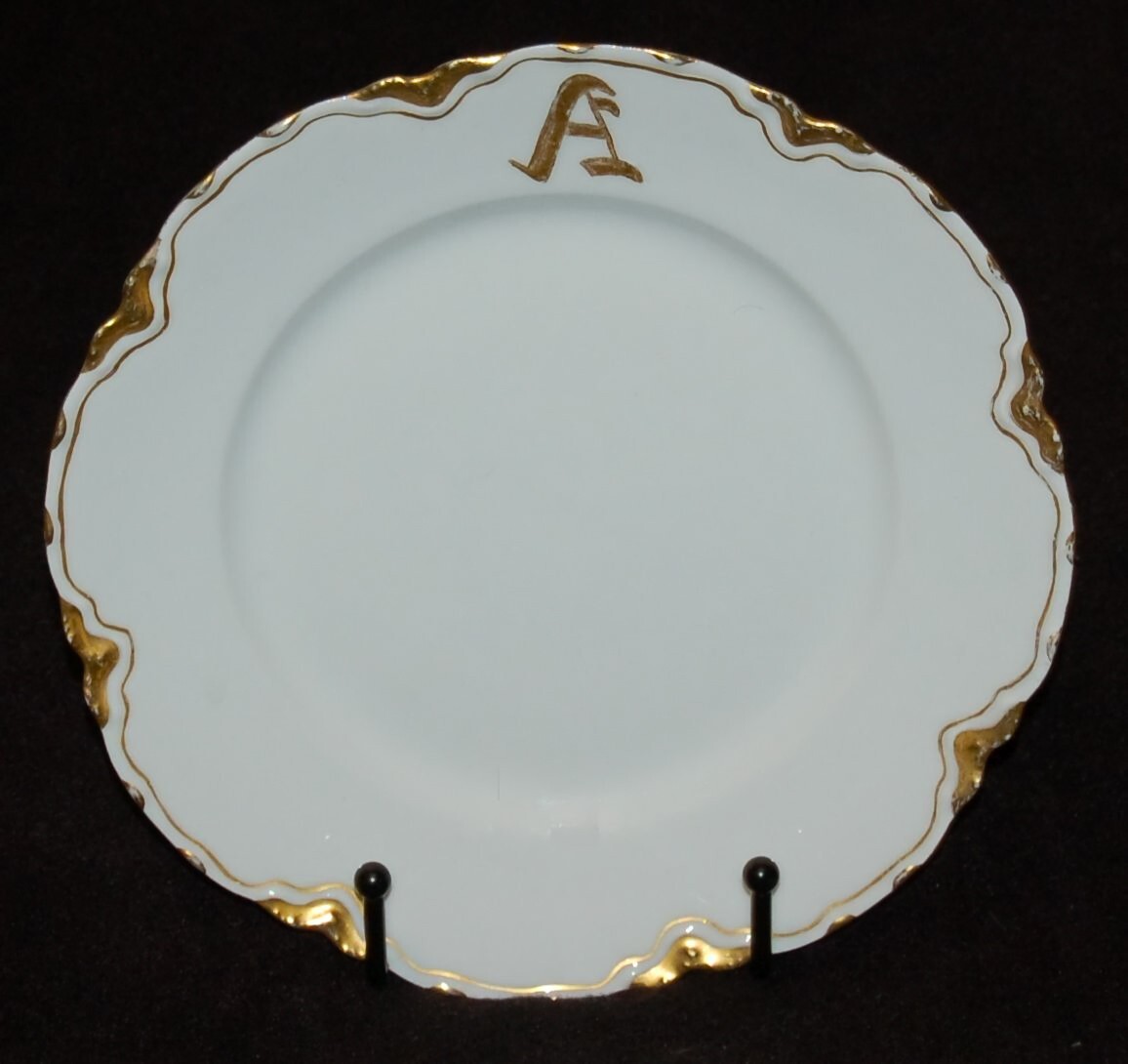 ANTIQUE Porcelain Plate 7″ LIMOGES Haviland Made in France 1905 Art Nouveau