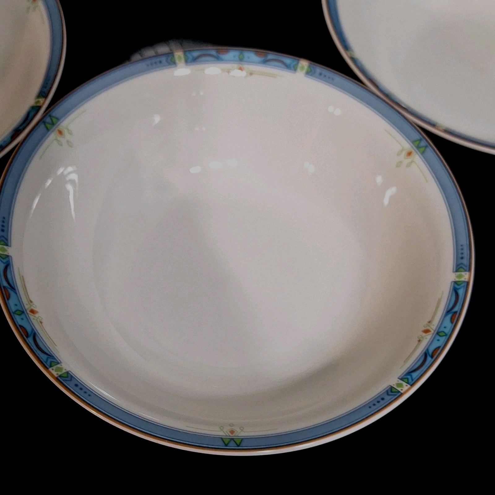 Royal Doulton Blue Trend Four-Piece Porcelain Bowls Set, 2006