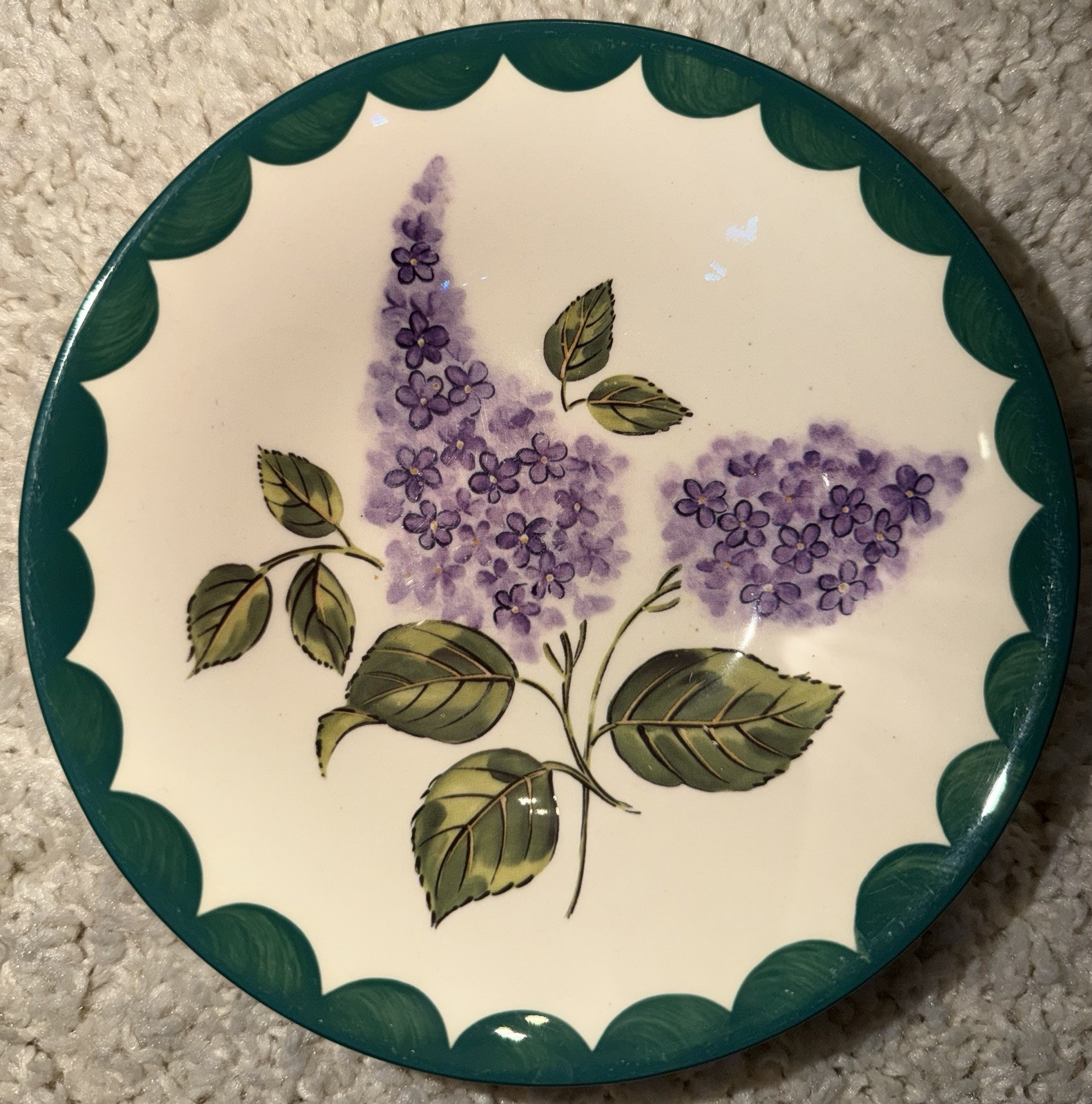 Cloverdale Scented Garden Ceramic Floral Dinner Set Plates & Bowls Handmade