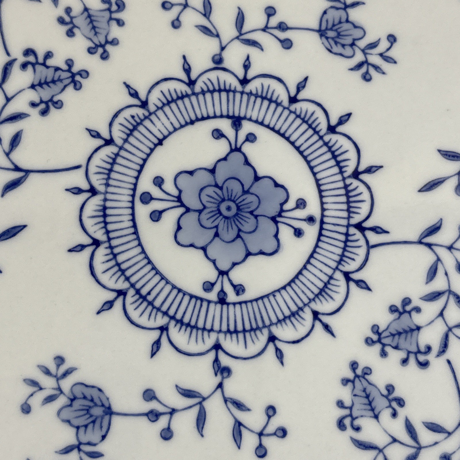 Delft Modern Blue by Royal China Rectangle Serving Platter 15.5”