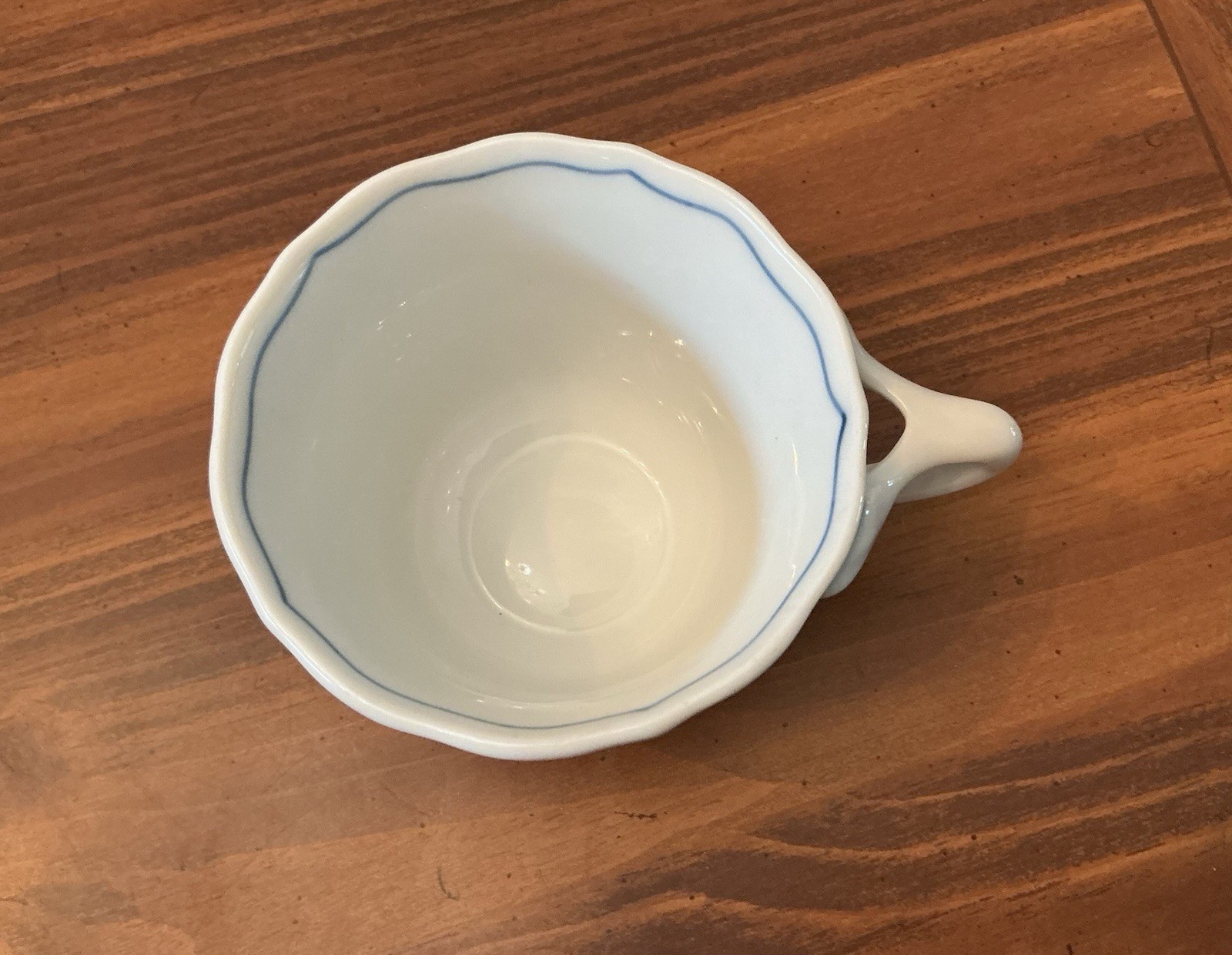 Blue Danube Vintage 1950s Coffee Cup Porcelain Ceramic Made in Japan