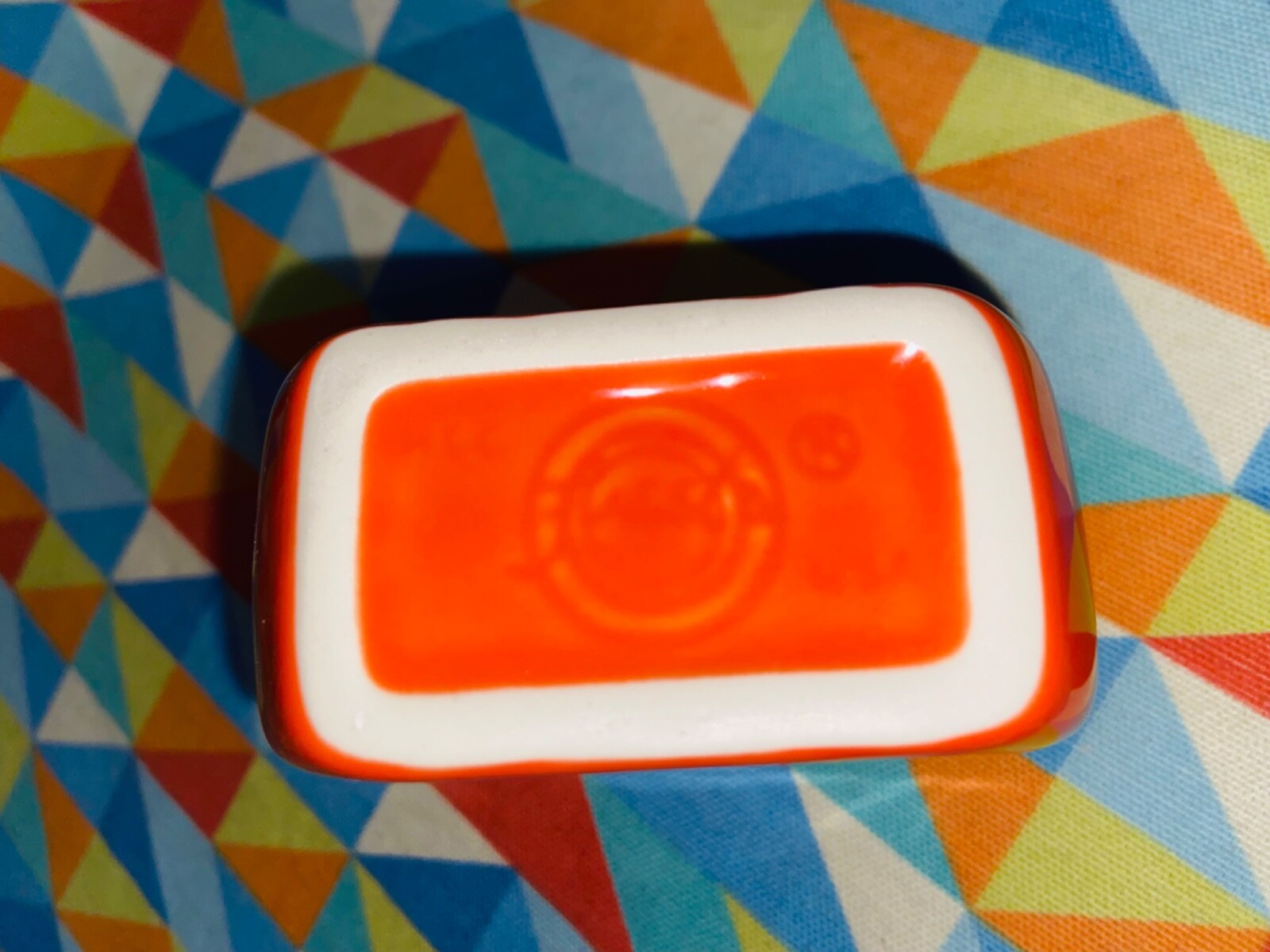 FIESTAWARE MINI DISK PITCHER creamer Poppy Orange NEW FIESTA 5 OZ. new disc