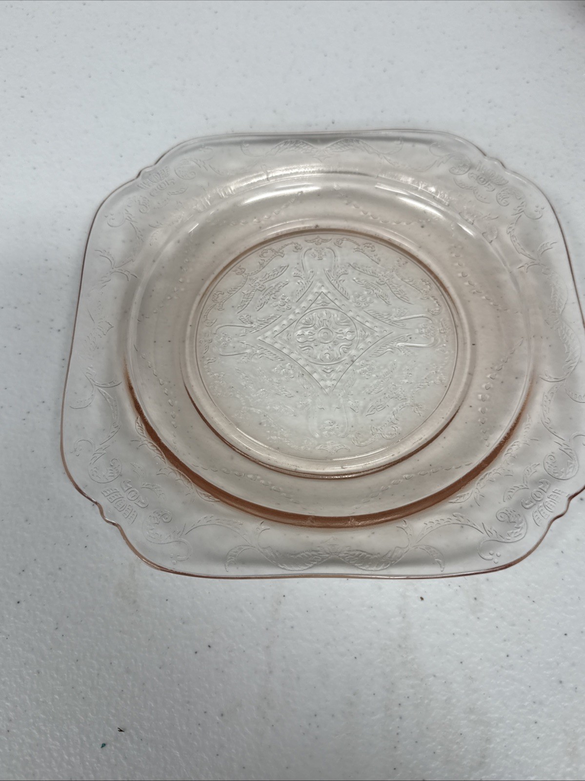 Indiana Glass – Recollection series – Pink – Federal Design – Depression 7.75in