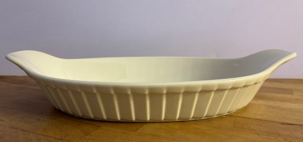 Wedgwood Made in England Grand Gourmet La Toque 2001 14″ Baking Dish Oval Gratin
