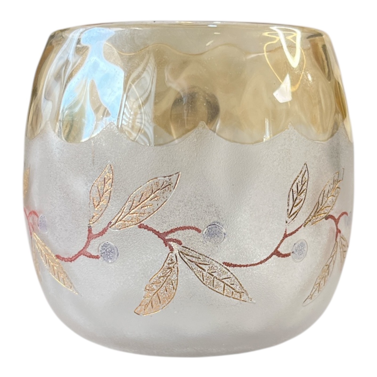 2 New England Glass Co. Pomona Blueberry Punch Custard Cups 2nd Grind USA 1885