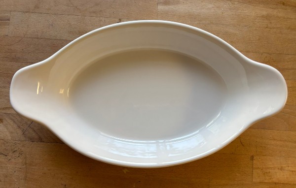 Wedgwood Made in England Grand Gourmet La Toque 2001 14″ Baking Dish Oval Gratin