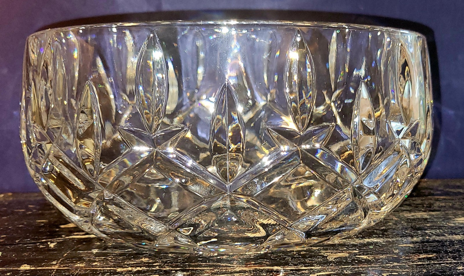 Gorham 1831 Lady Anne 9 in Salad Bowl Lead Crystal Made in Germany EUC