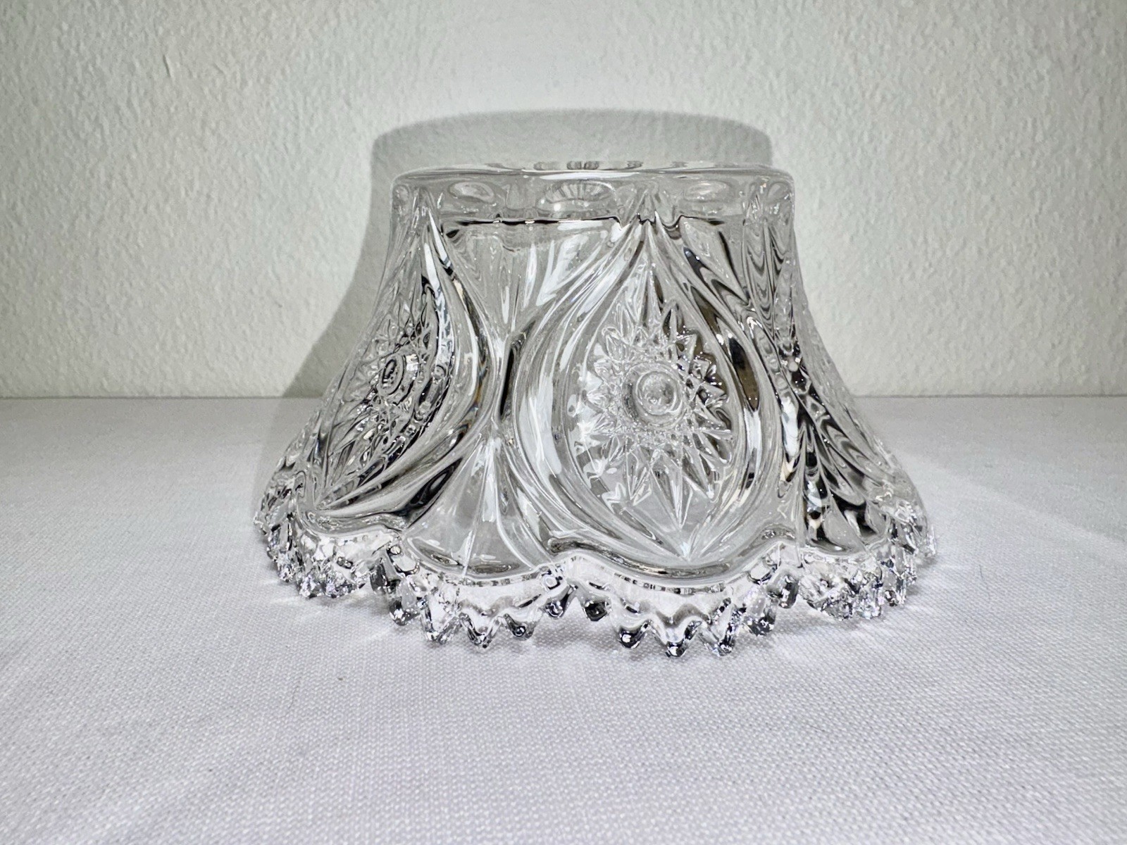 Nachtmann Florenz Clear Crystal Glass Bowls Set Of 2 Candy or Serving 5×3 Inches