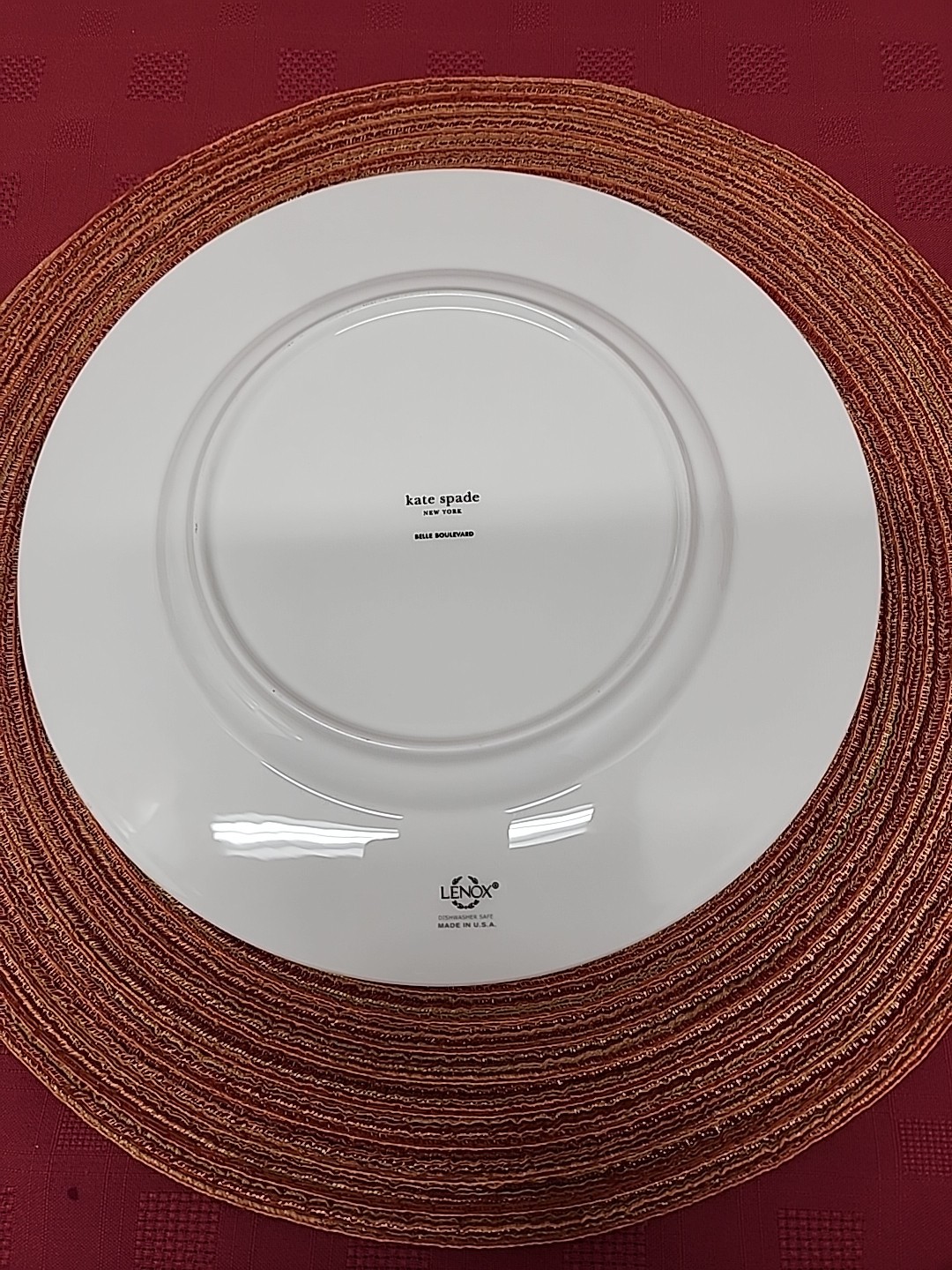 Kate Spade New York Lenox Belle Boulevard (2) 5 Piece Place Settings New No Box