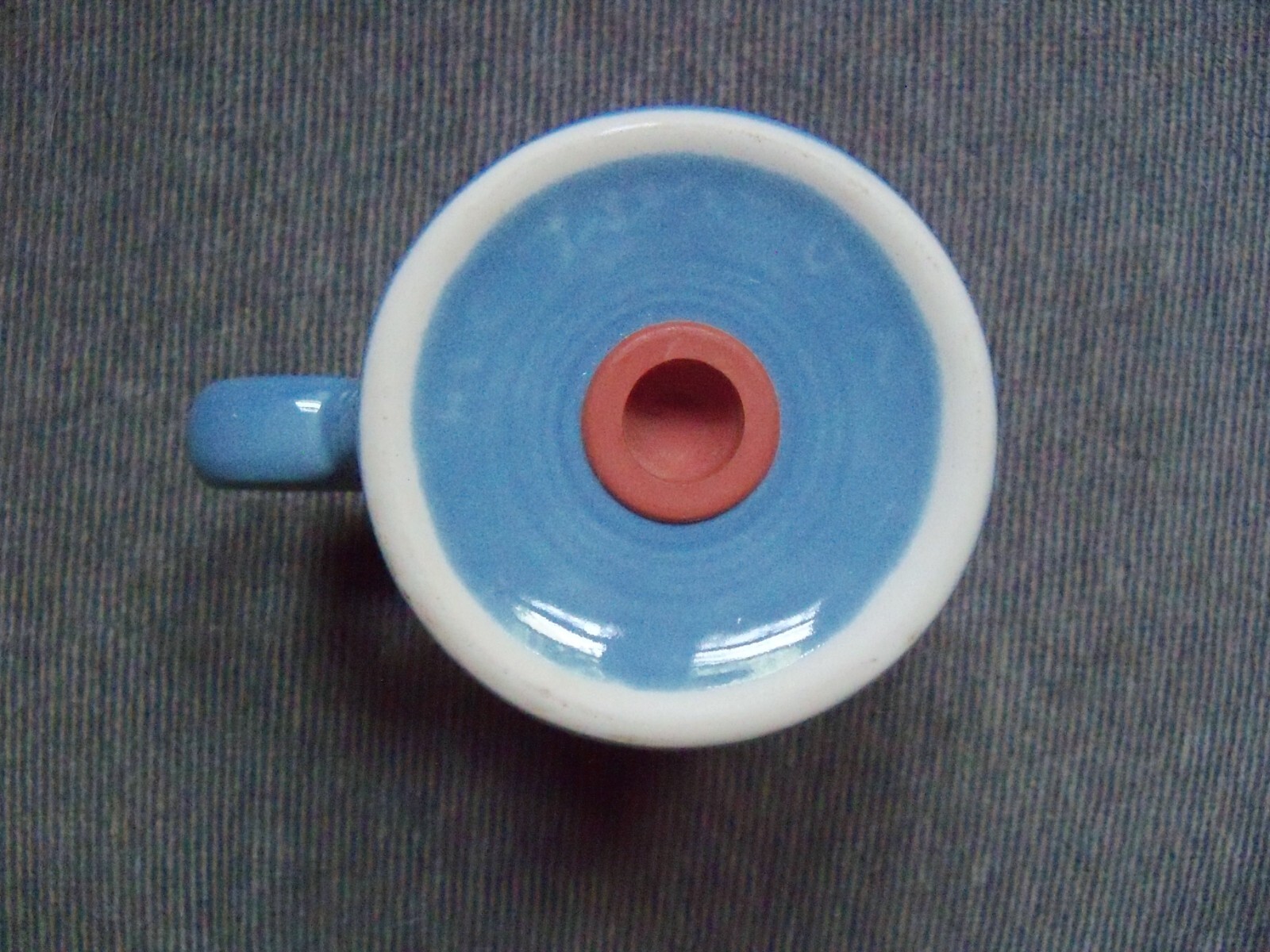 Homer Laughlin Contemporary 1989 Fiesta Dinnerware Periwinkle Blue Range Salt
