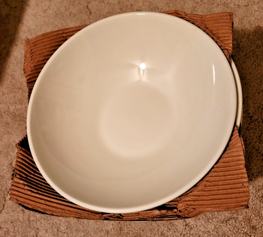Steelite Folio Alpha-Ceram Bowl 9 1/2 X 2 1/8 Inches 45oz