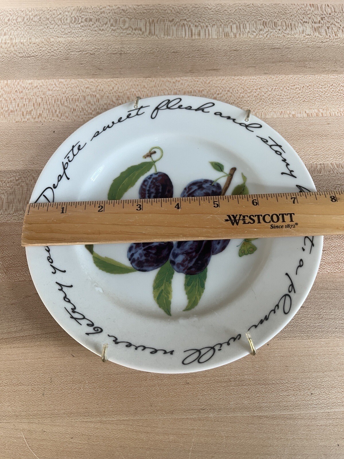 William Sonoma Orchard Suite Francoise Pierre De La Varenne. Hanging Plate