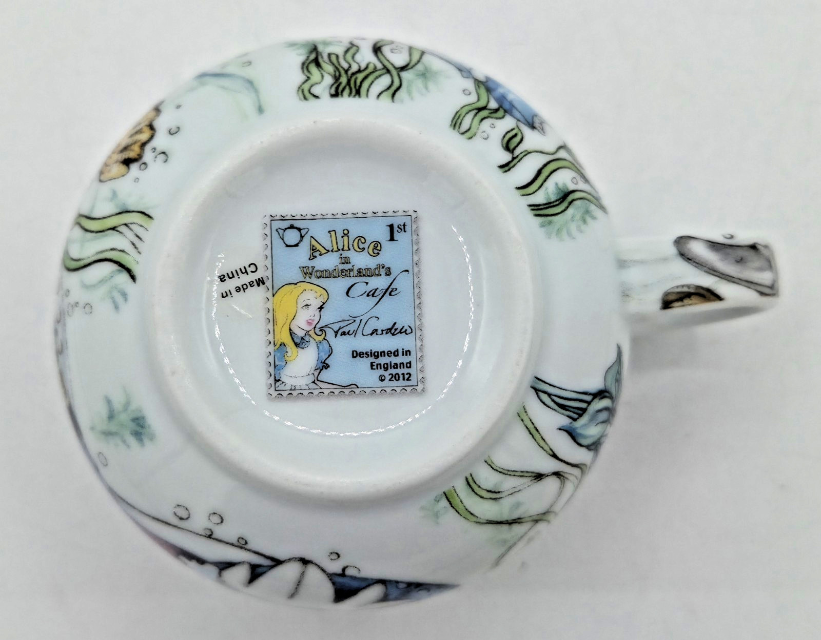 Alice in Wonderland Cafe by Paul Cardew Teacup 2012 England Tea Cup ⚡FREE SHIP