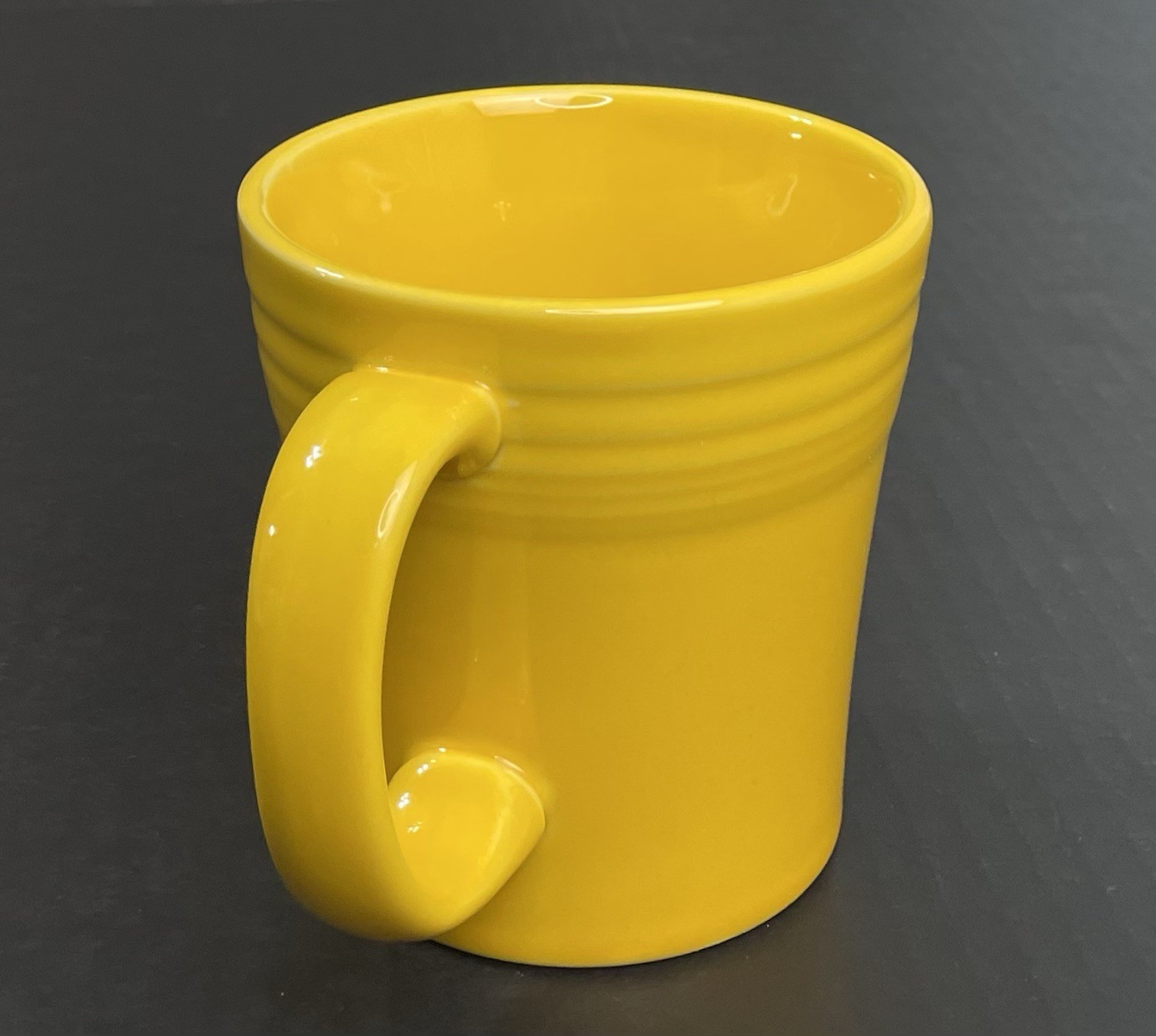 HLC Homer Laughlin Fiesta 15 Oz Tapered Mug Yellow