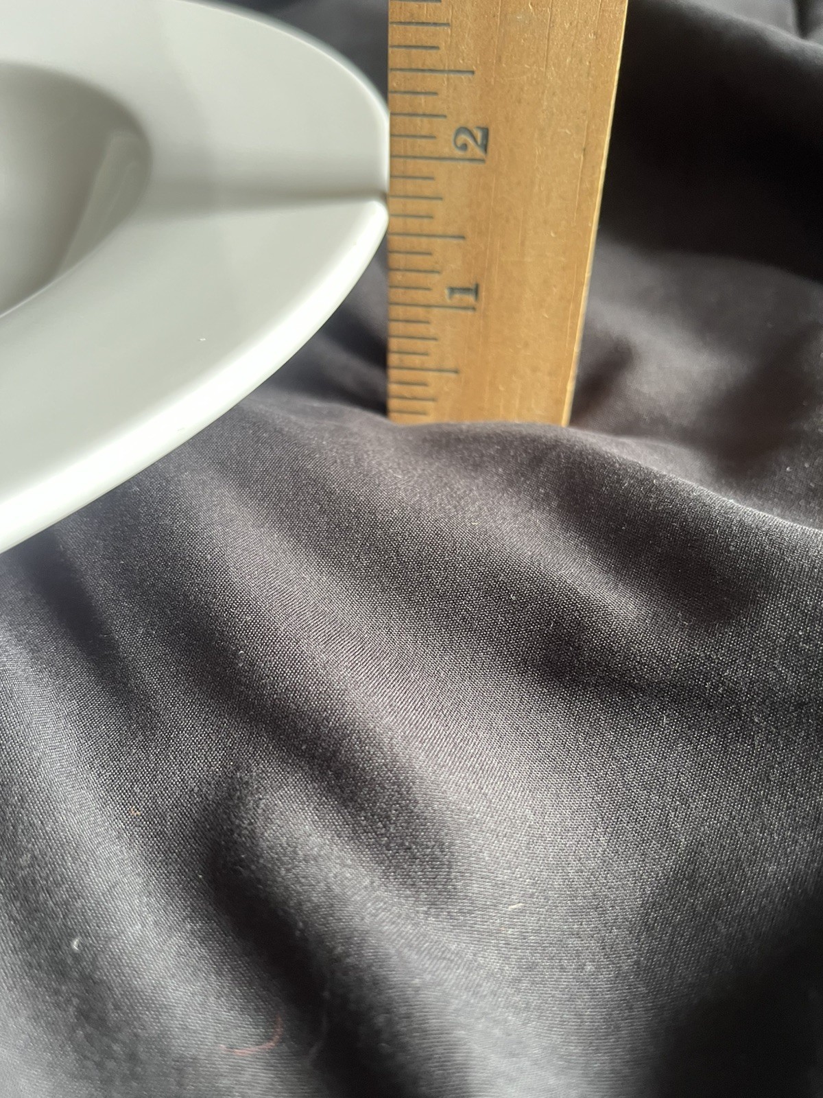 Solid White Dinner Plate 11 3/4 Inches Wide