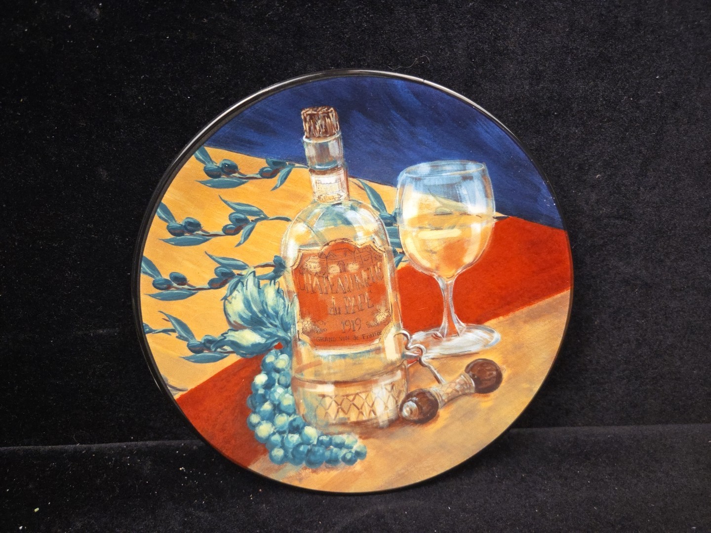 NAPA VALLEY Ambience Collections Set Of Four Luncheon Plates 8 In Diameter