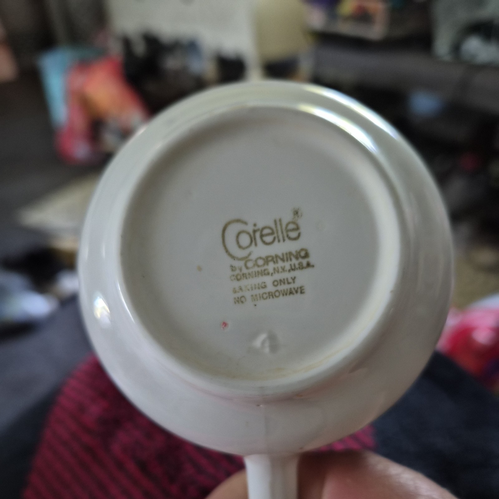 Vintage Corelle Spring Meadows Coffee Cup 3 Inches Tall (1) only