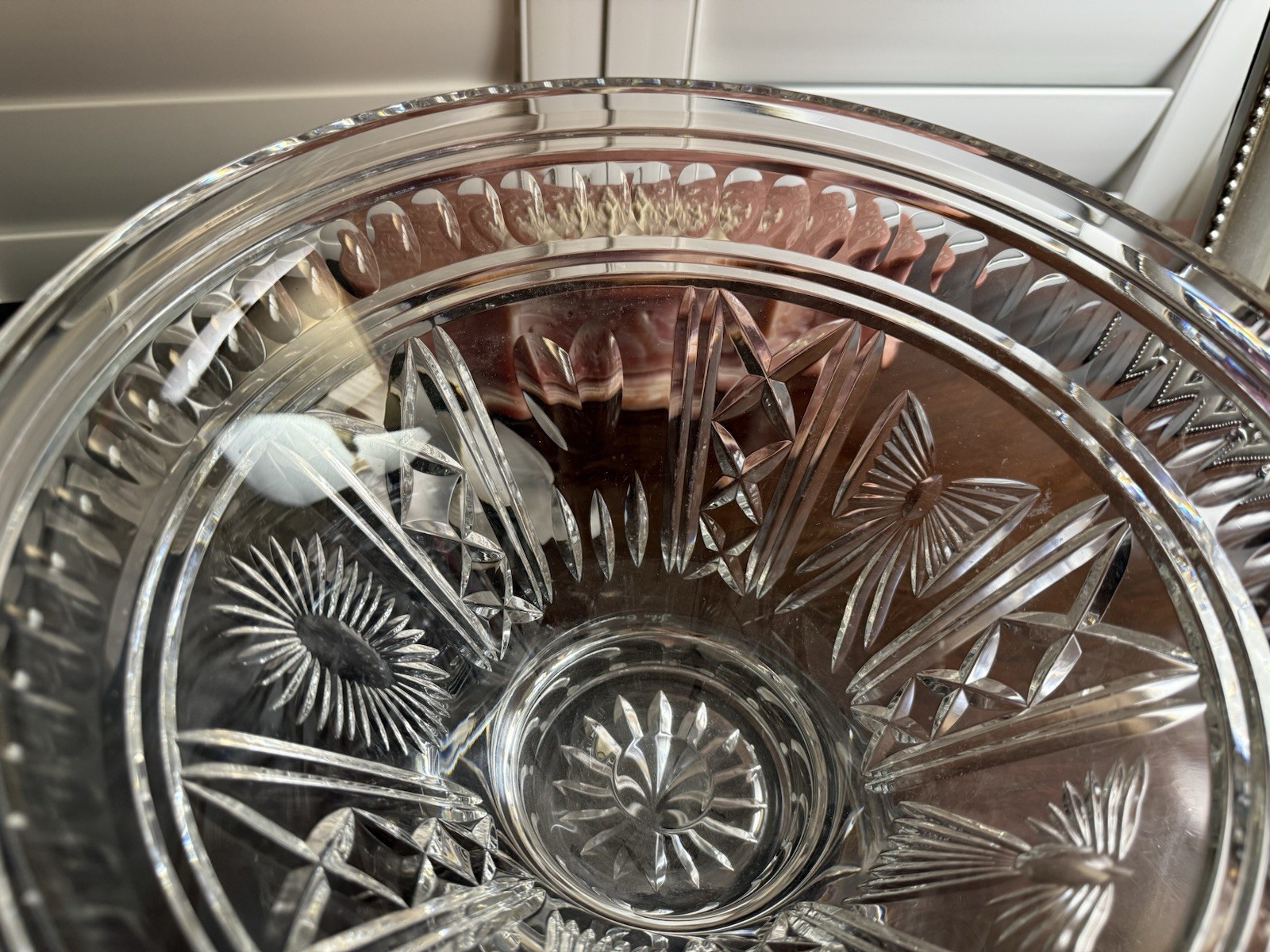 Waterford RARE Millennium 2000 Huge Centerpiece Bowl 11″ Signed By Connolly A+
