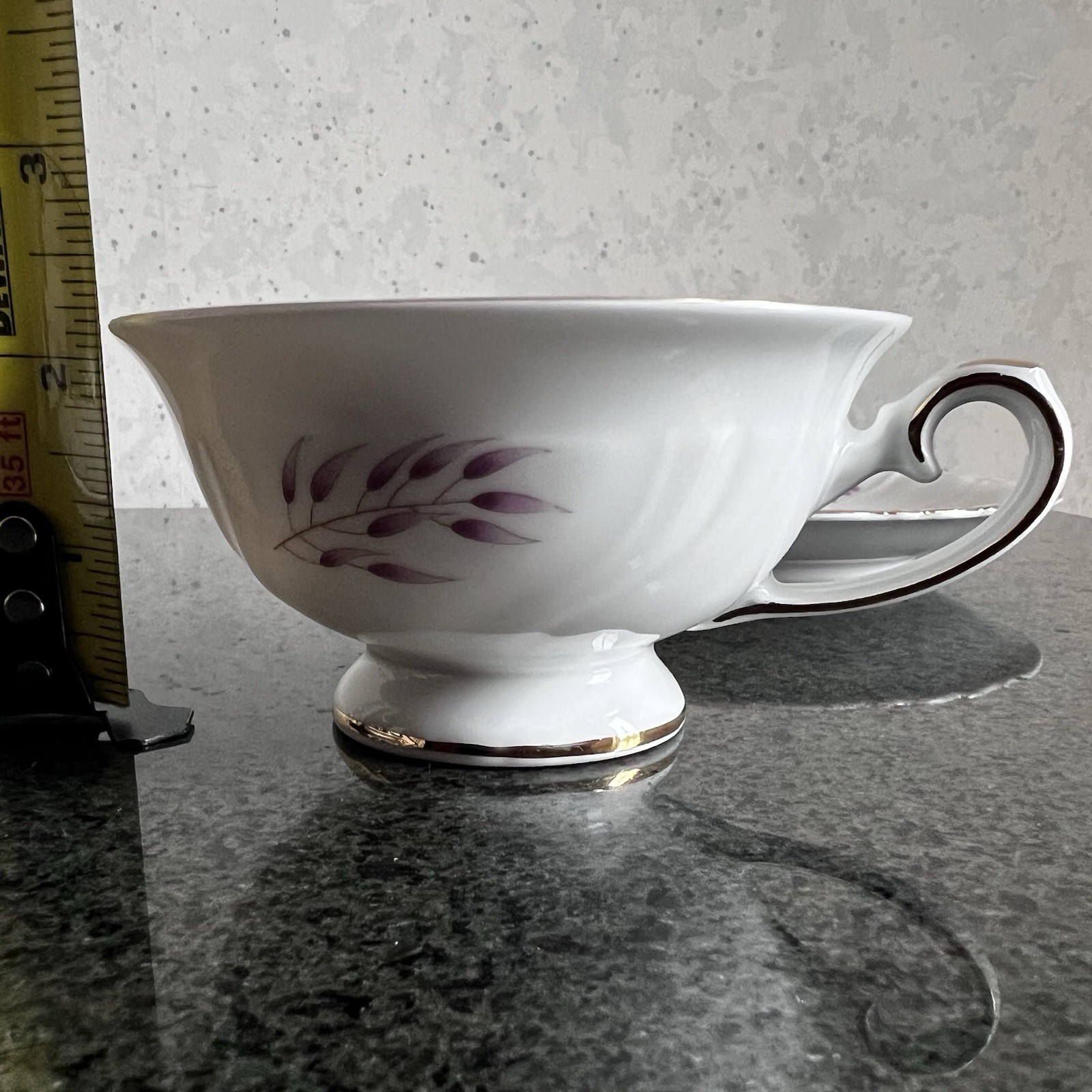 Thomas R Germany Porcelain Tea Cup, Saucer, Dessert Plate Trio Set of 5