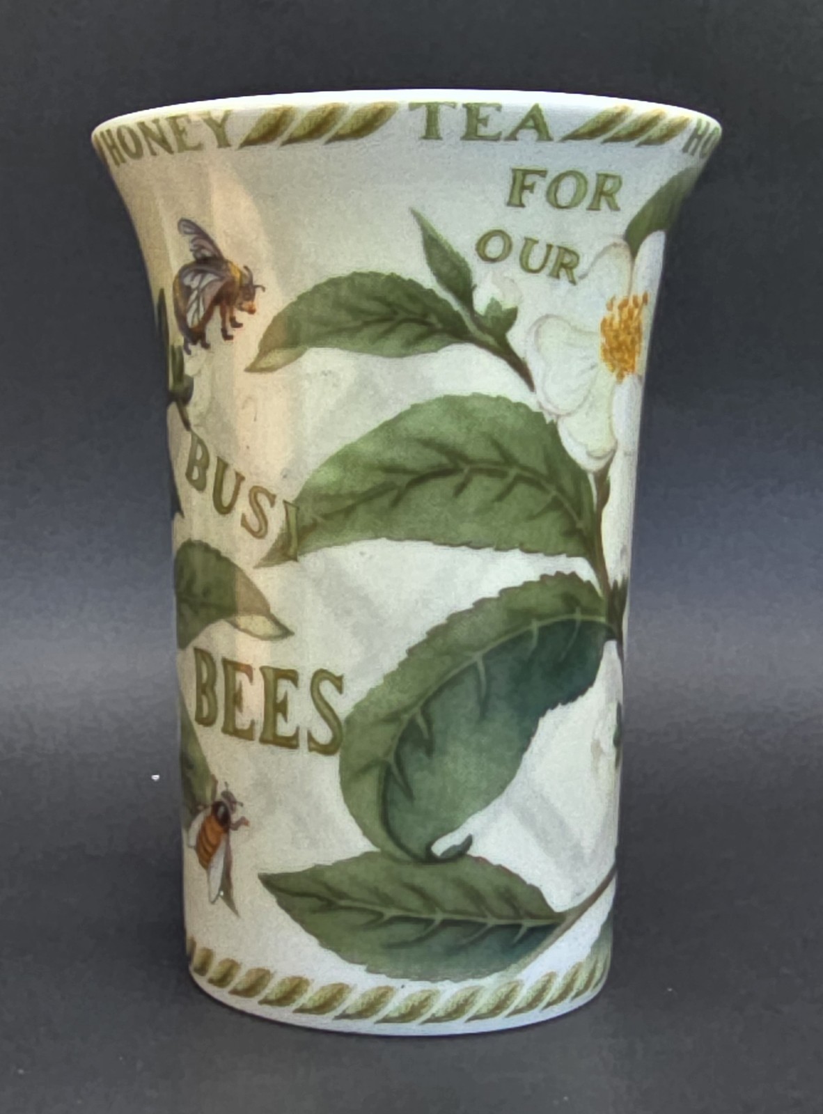 Cardew Designs Fine Bone China England Tea Cup/Mug Tea Floral tea and honey