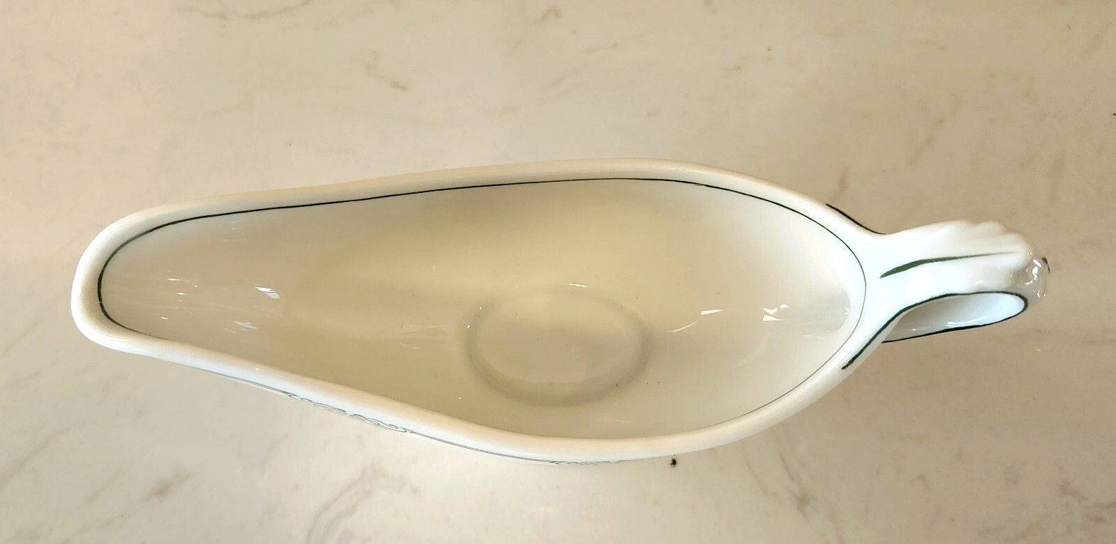 Gravy Boat Porcelain Heinrich H & Co Selb Bavaria Deco Style Vintage