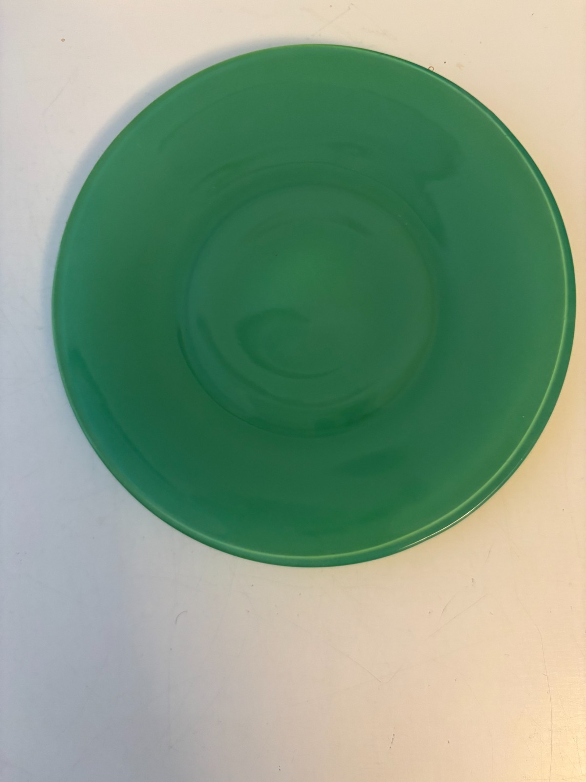 Anchor Hocking 1938 Rainbow Medium Green 6.25 IN Dessert Plate