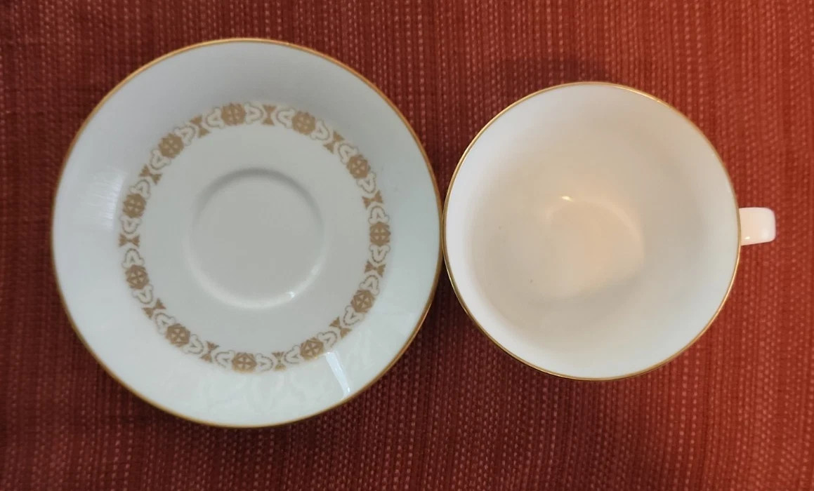 VTG 1965 MCM Minton Dinnerware Golden Diadem H-5270 79 Pieces 12 Place Settings+