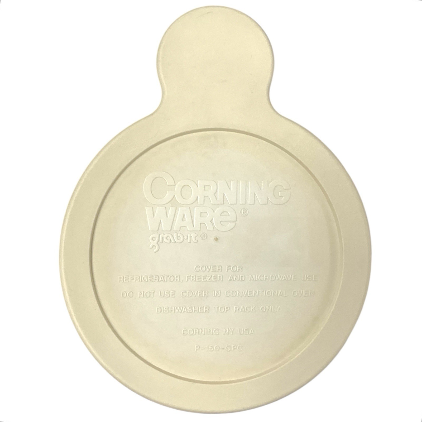 Vtg Corning Ware 15oz Grab It P-150-B Bowl w/Lid Microwave Fridge Freezer Safe