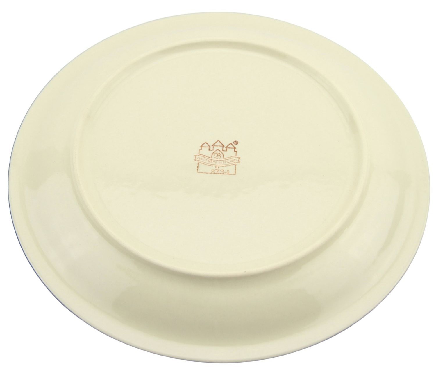 Polish Pottery Dinner Plate 10.75″ Zaklady Boleslawiec