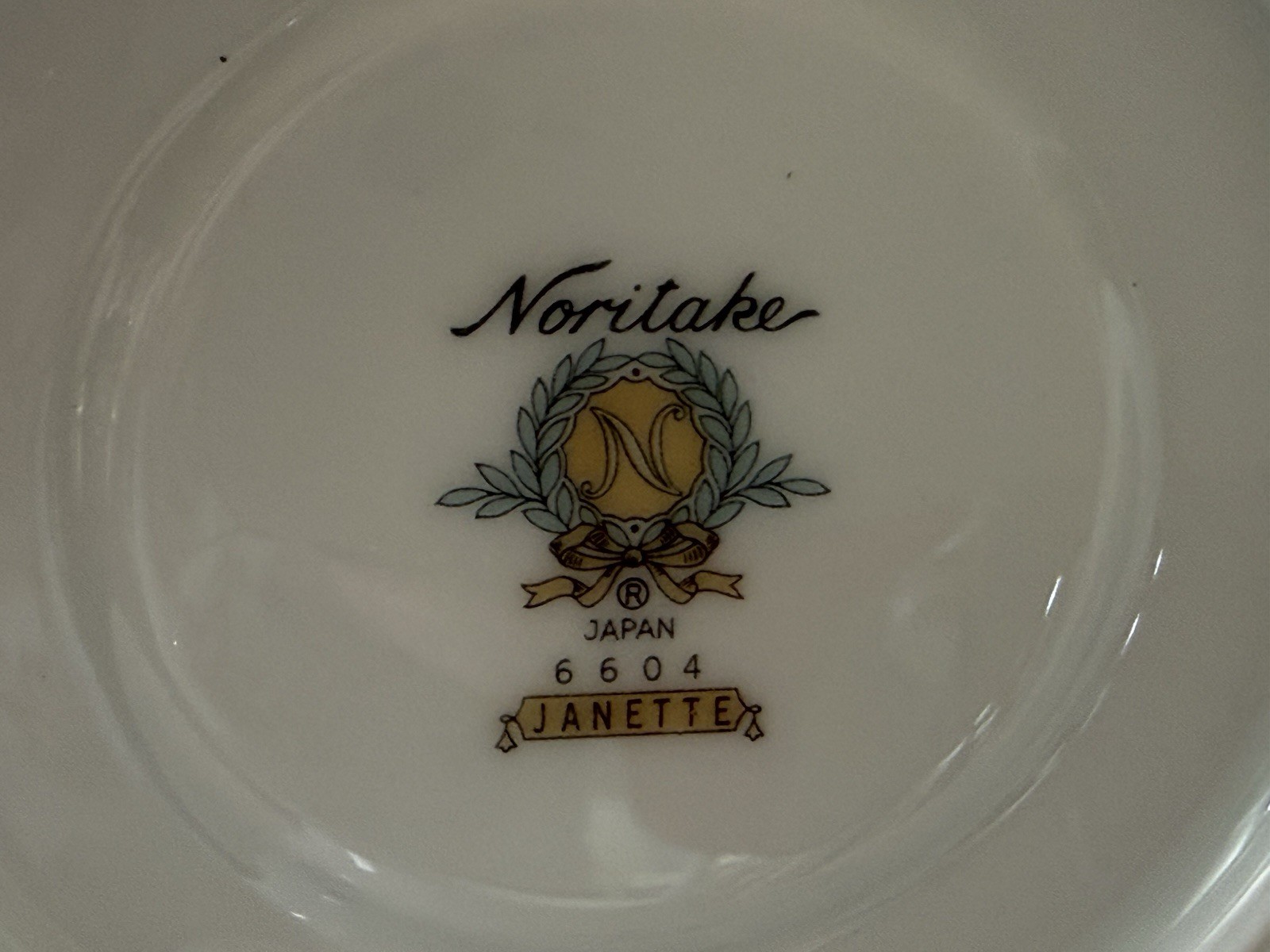 Noritake China Set JANETTE 6604 Service For 12 with Serving Pieces – EUC – 7pc