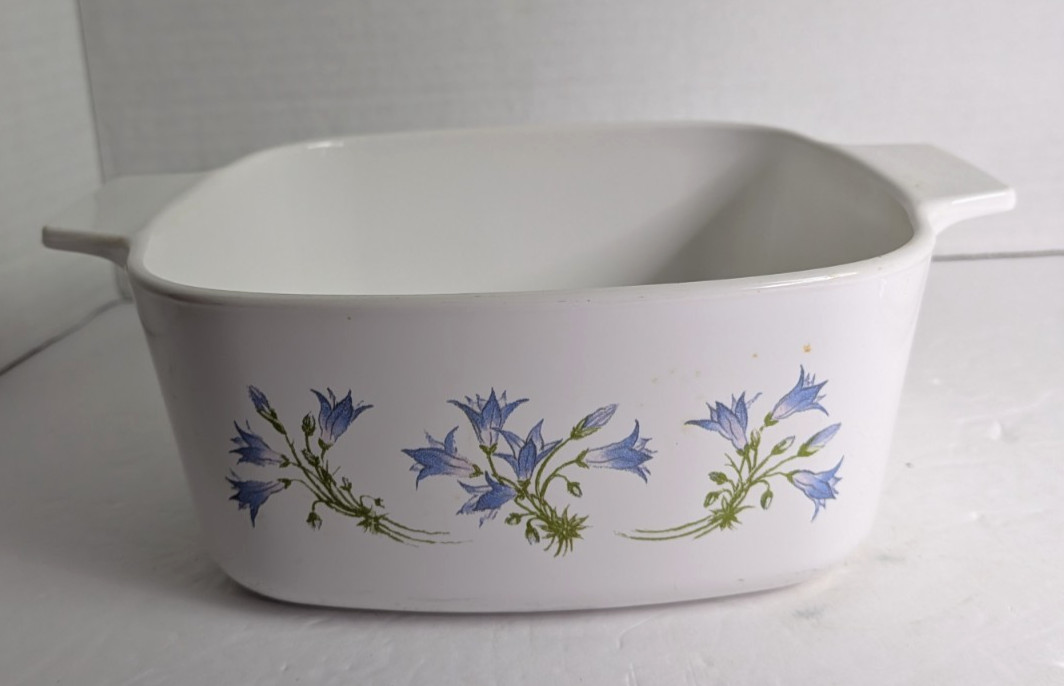 CorningWare Blue Dusk Covered Casserole Dishes w/ Lids 2 Liter & 1.5 Liter