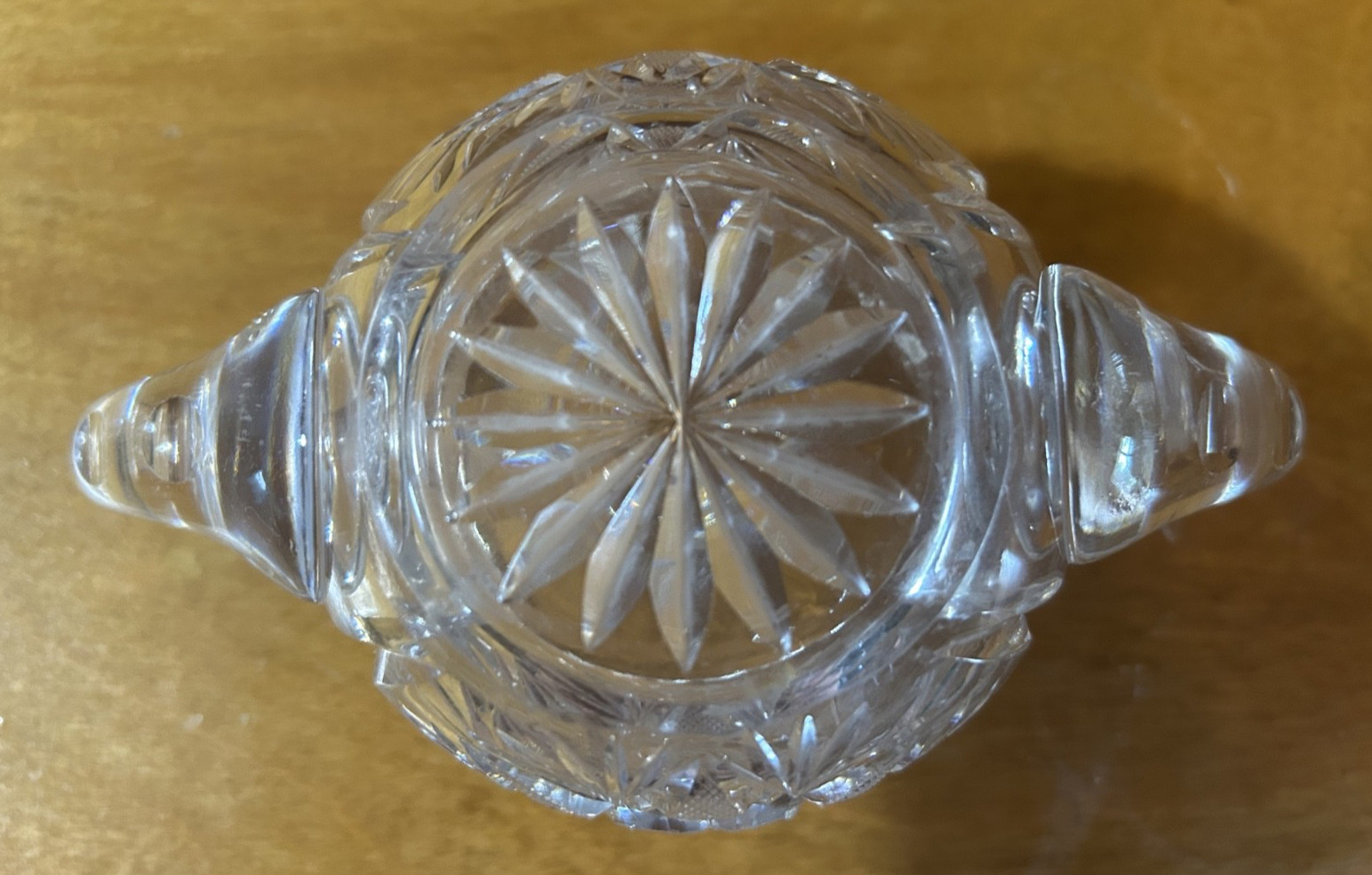 ANTIQUE AMERICAN BRILLIANT PERIOD (1876-1915) CREAMER AND SUGAR BOWL SET