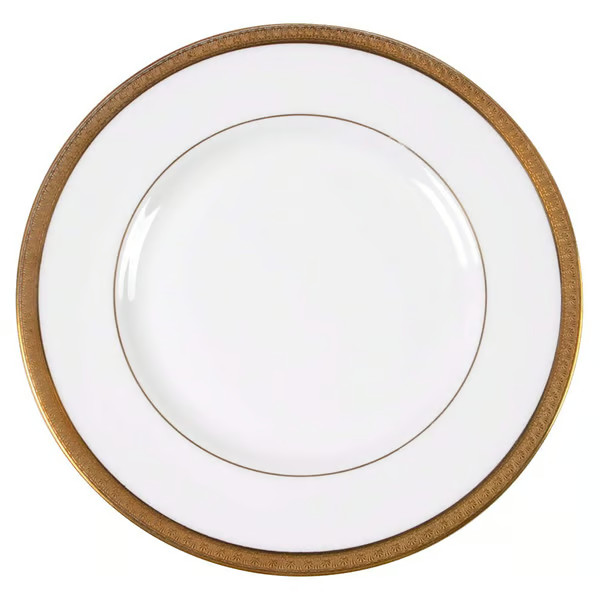 Royal Doulton “Royal Gold” dinnerware, plates, cups, serveware