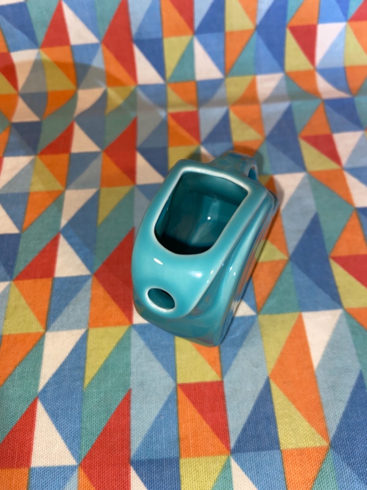 FIESTAWARE MINI DISK PITCHER creamer Turquoise Blue NEW FIESTA 5 OZ. new disc