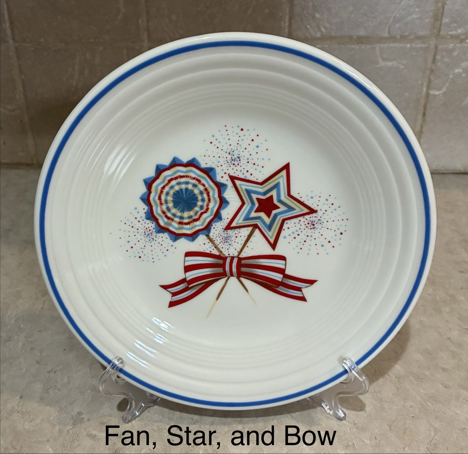 Fiesta Americana Lunch Plate-You Pick Pattern-2026 Exclusive-New-Fiestaware