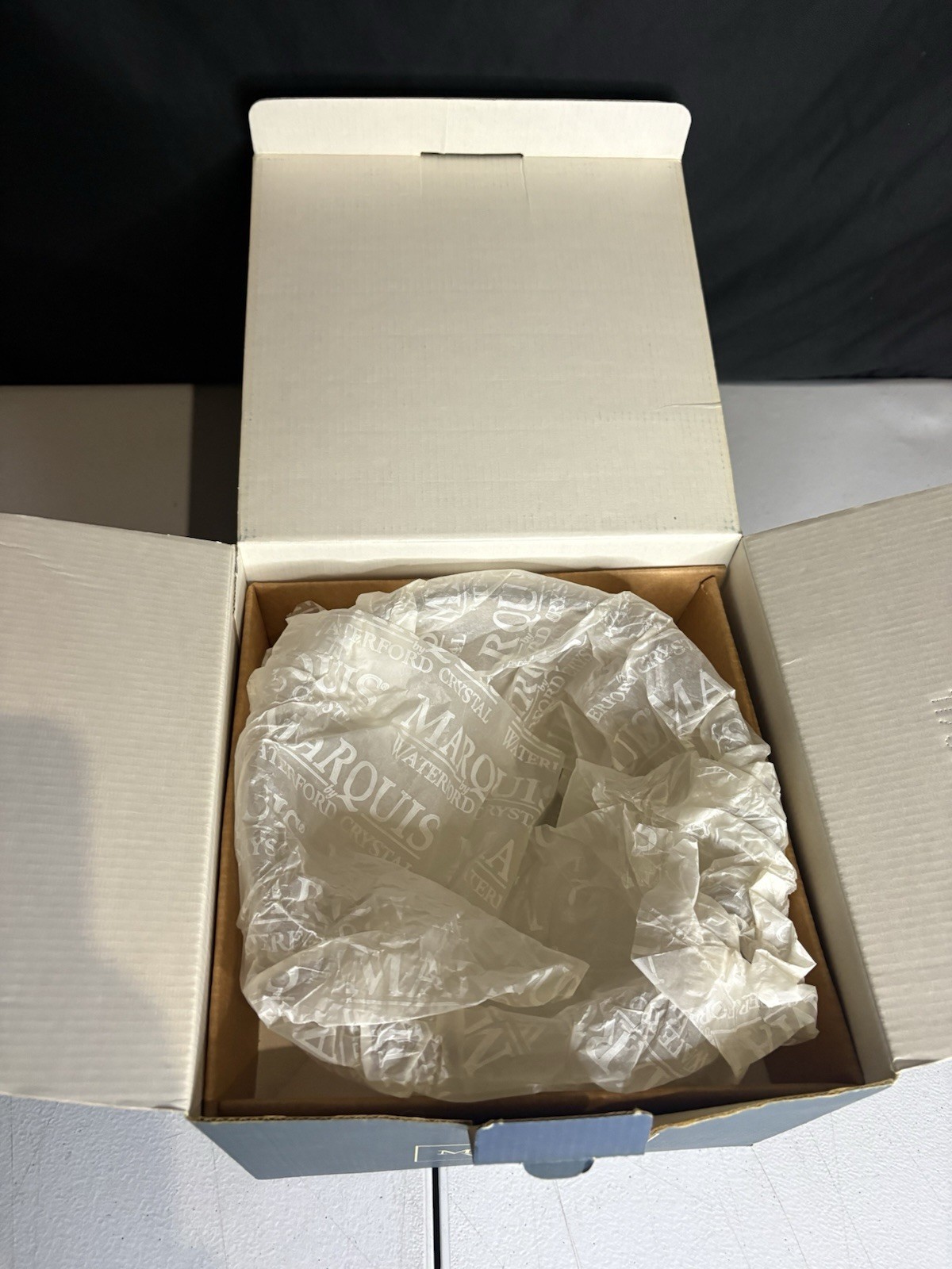 Marquis By Waterford Crystal Quadrata Bowl 8” Diameter