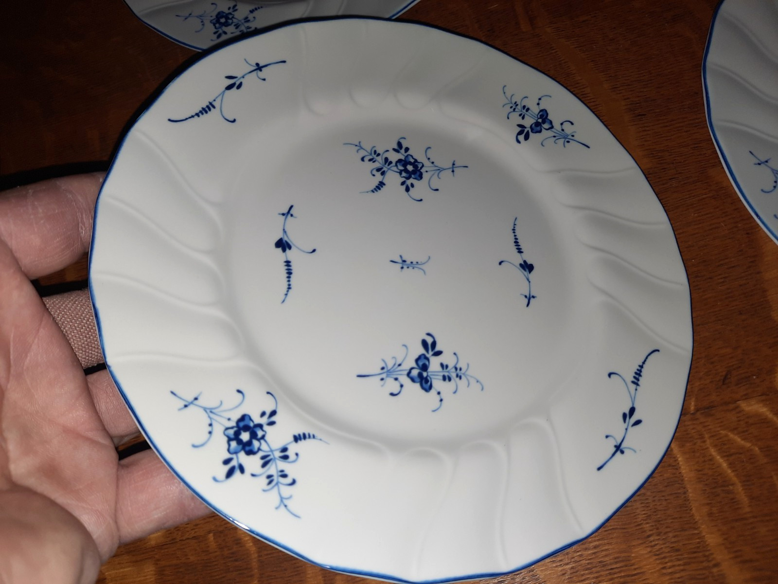 Set of 4 Villeroy & Boch Vieux Luxembourg 7-7/8″ Salad Plates