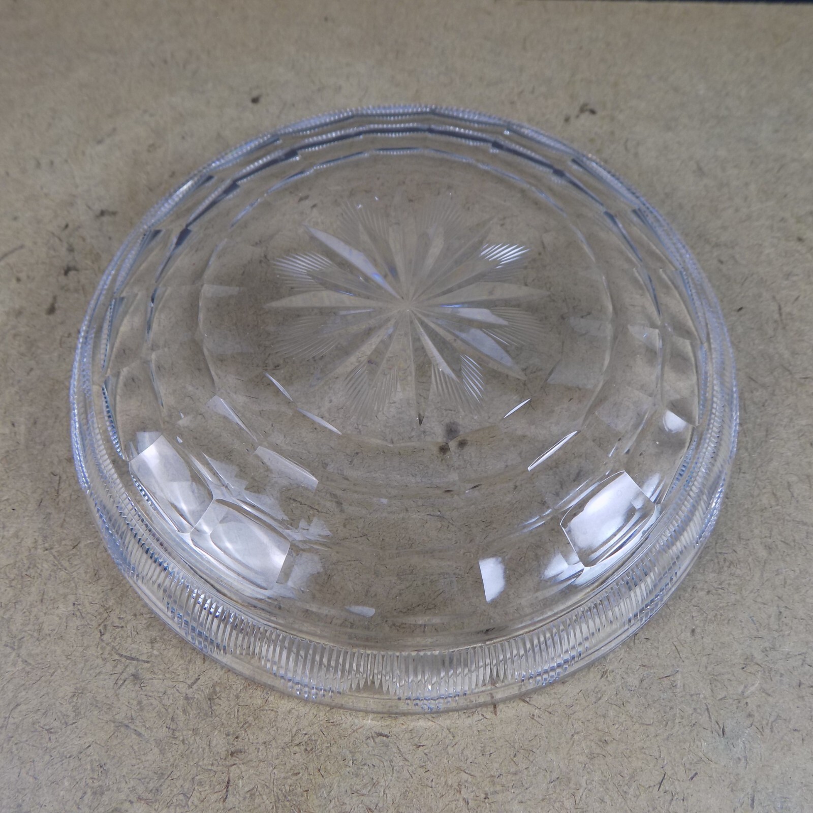 11 Bryce Cascade 737-4 Cut Glass Salad or Dessert Bowls 6″ Across