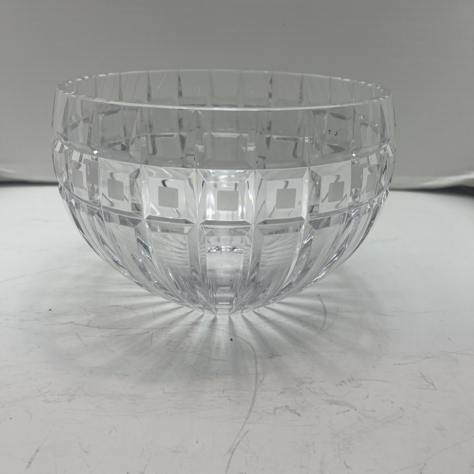 Waterford Marquis Crystal 7.5″ Quadrata Round Bowl