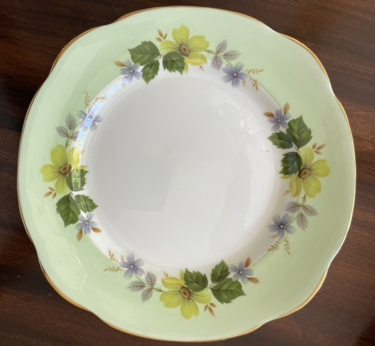 12 Vtg Mismatched China Salad Luncheon Plates Plate Set Mixed Floral Tea Party