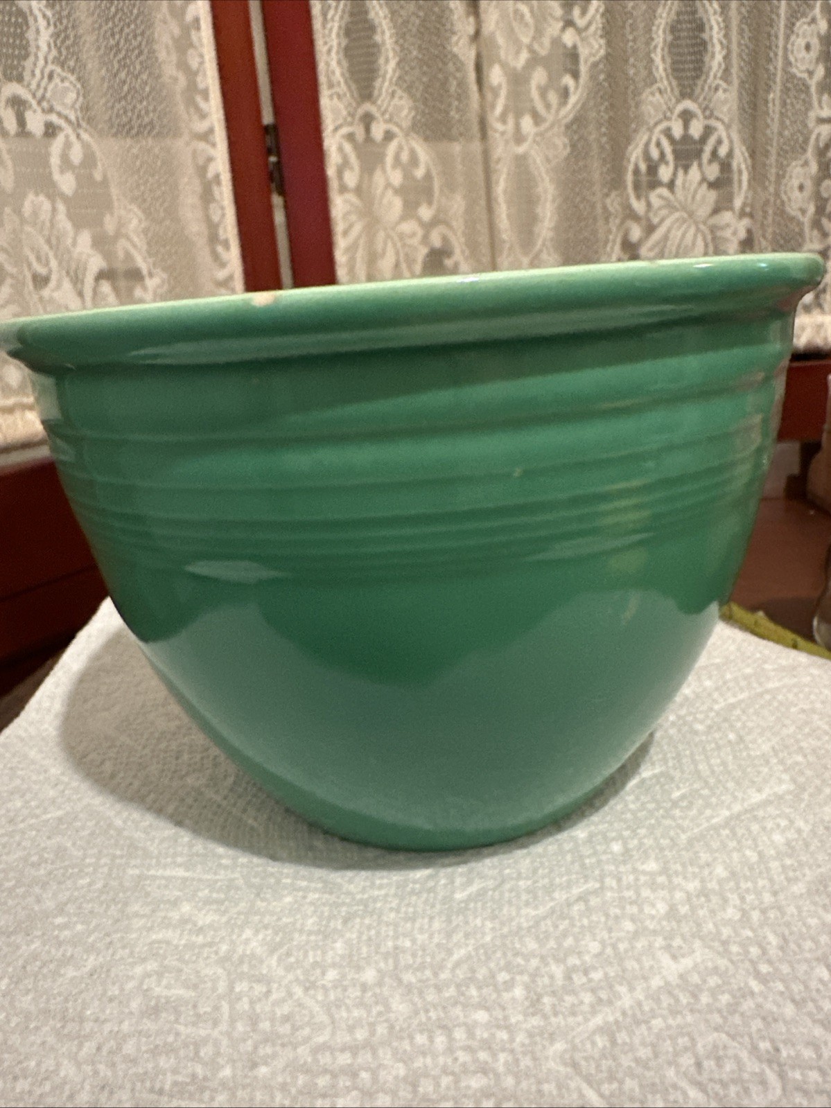 Green Fiesta Bowl [circa 1936-1938] HLC #2 Original