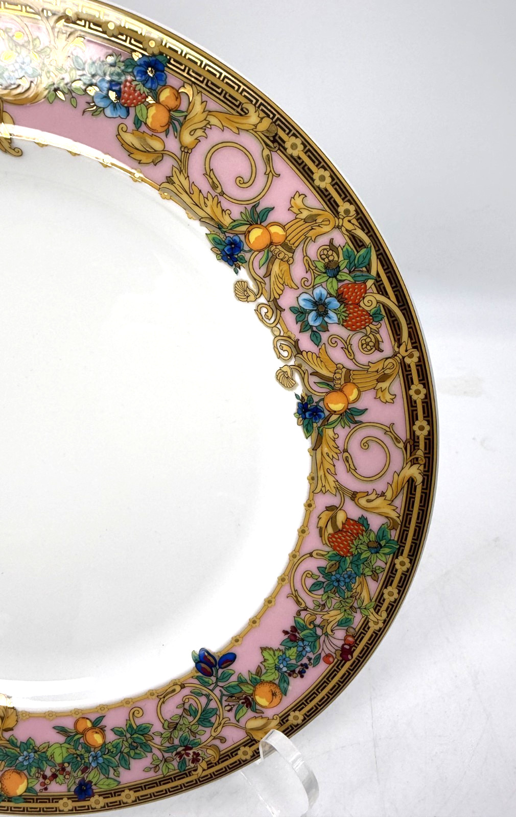 Exquisite Versace by Rosenthal 8 3/4″ Butterfly Garden Plate