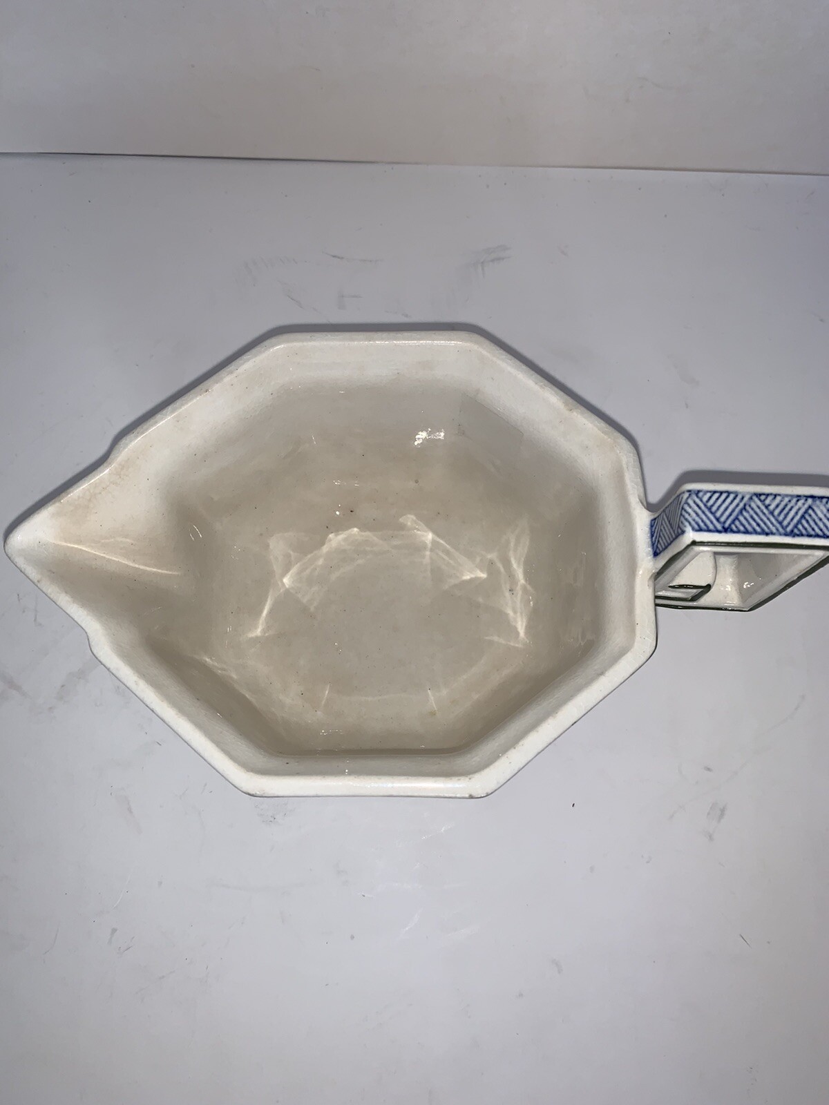 Vintage Royal Doulton Burslem NANKIN Porcelain Creamer Sauce Boat