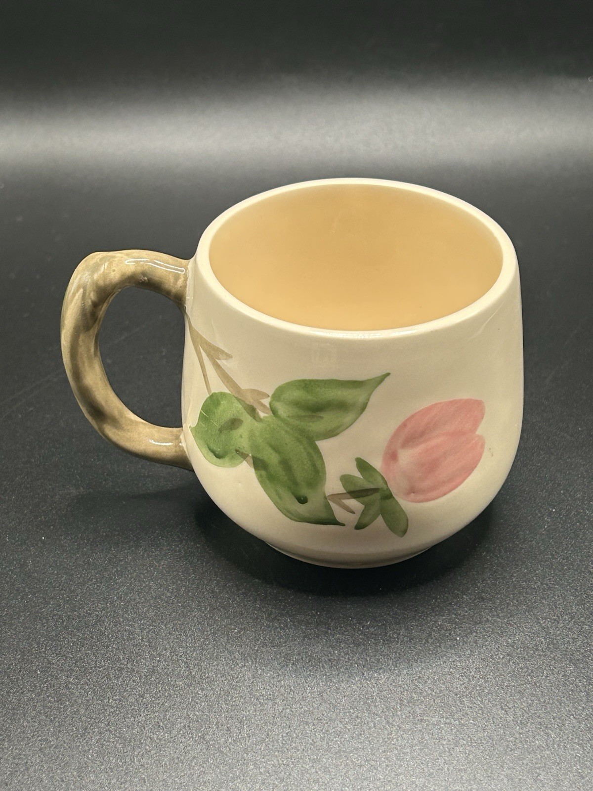 Vintage Set Of 2 Franciscan Desert Rose Demitasse Cups/Saucers England 1960’s