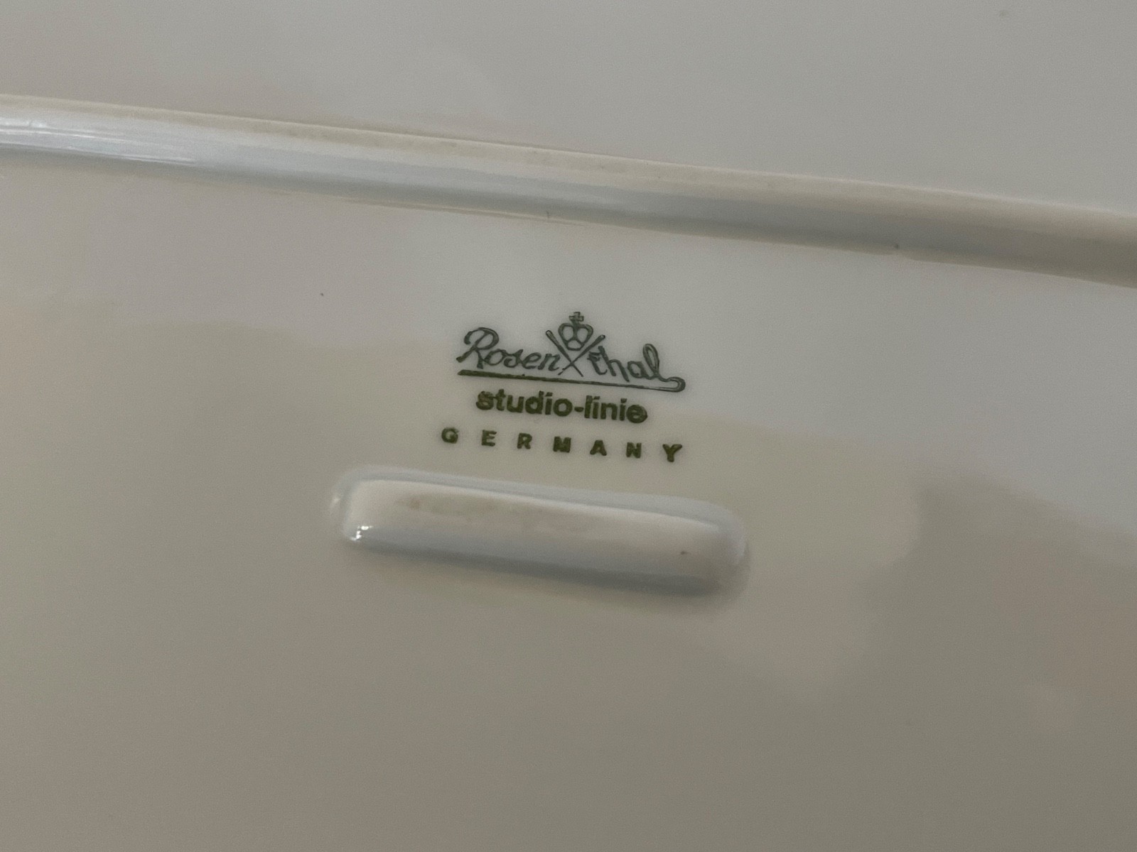 Rosenthal STUDIO-LINIE / LINE Germany – Large 15″ Rectangular Platter / Tray